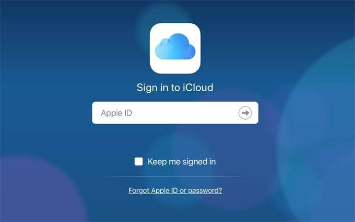 Zaloguj się do iCloud przy użyciu swojego Apple ID