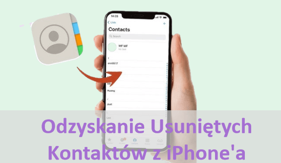 odzyskiwanie usuniętych kontaktów iPhone