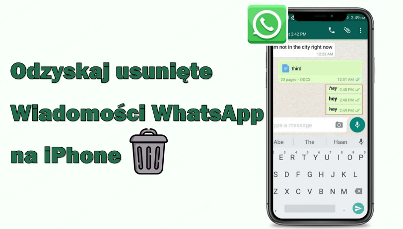 odzyskaj usunięte wiadomości whatsapp na iphonie