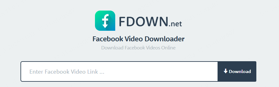 FDOWN jak pobrać film z fb