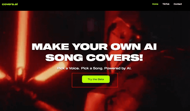 Covers.ai - tworzenie coverów za pomocą AI online