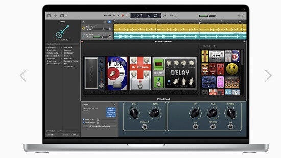 Garageband zmieniacz głosu na Maca