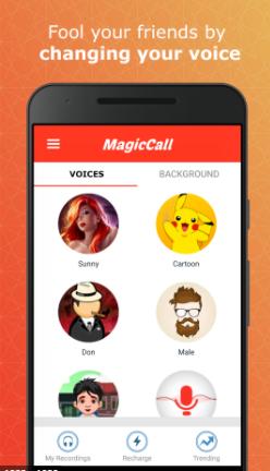 MagicCall zmieniacz głosu w czasie rzeczywistym