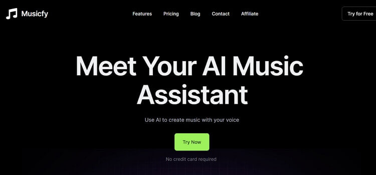 Musicfy - AI do tworzenia coverów piosenek online