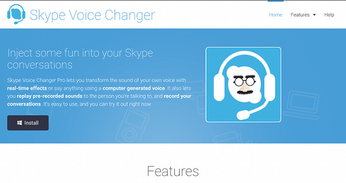 Skype Voice Changer