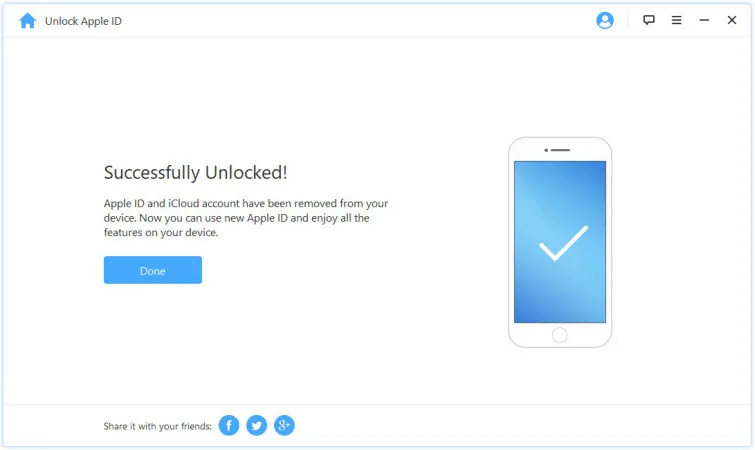 Apple ID jest odblokowany