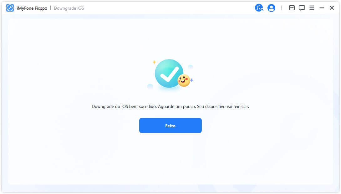 Downgrade iOS com sucesso