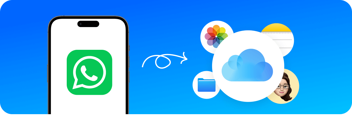 iCloud 轉移 WhatsApp