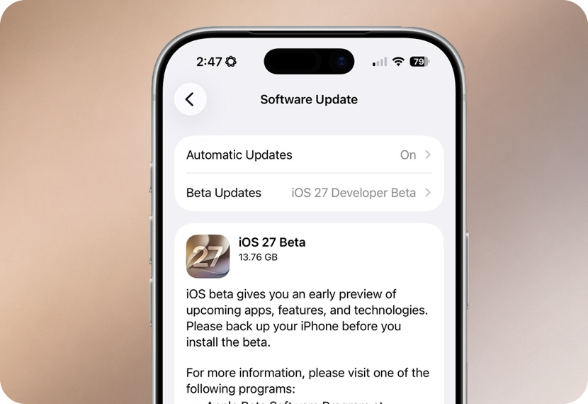 ios26 software update