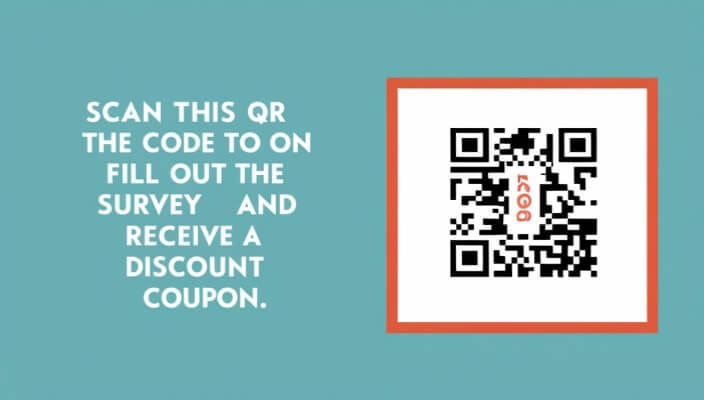 add call to action to qr code survey