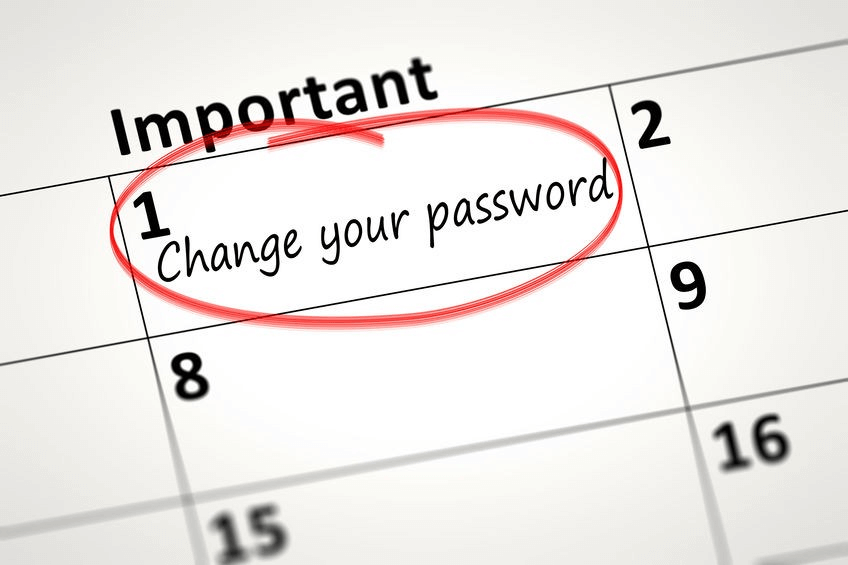 change your password