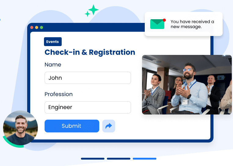 check in form