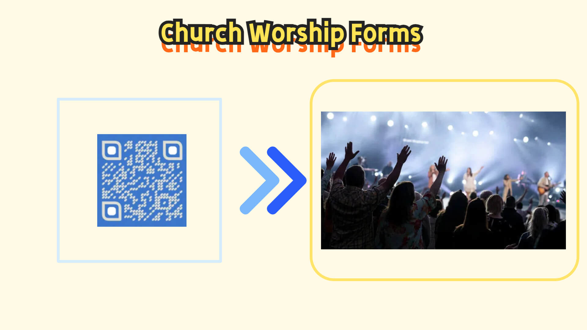 church worship form/