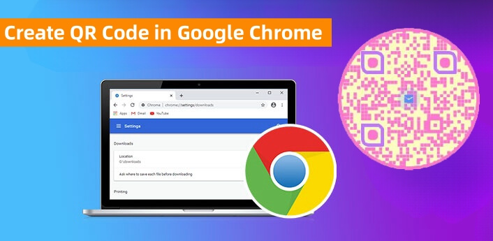 create qr code in google chrome