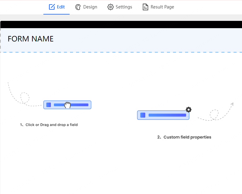 customize form fields