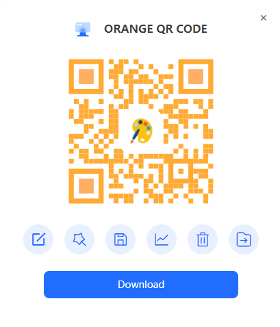 download orange qr code