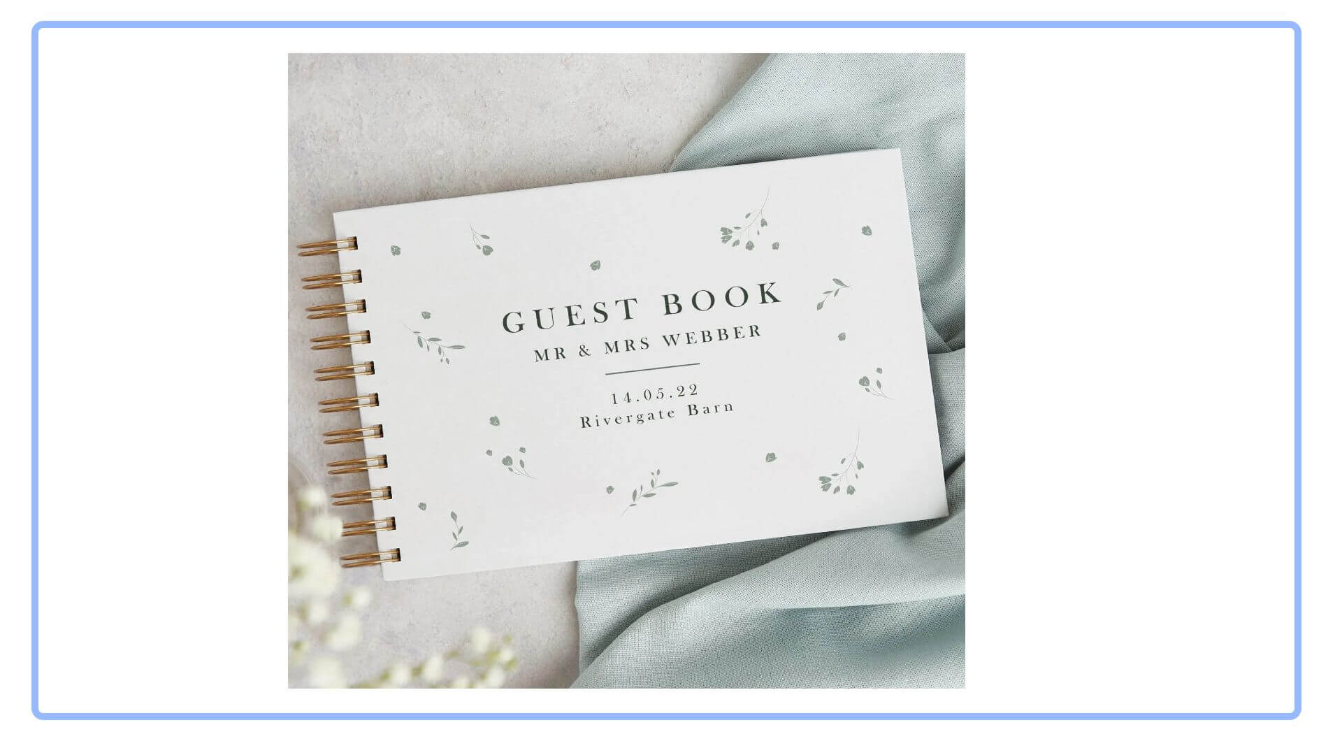 wedding guest book