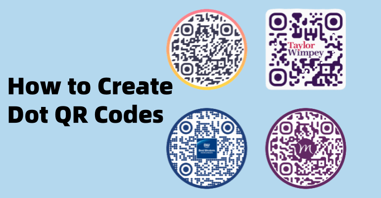 dot qr codes