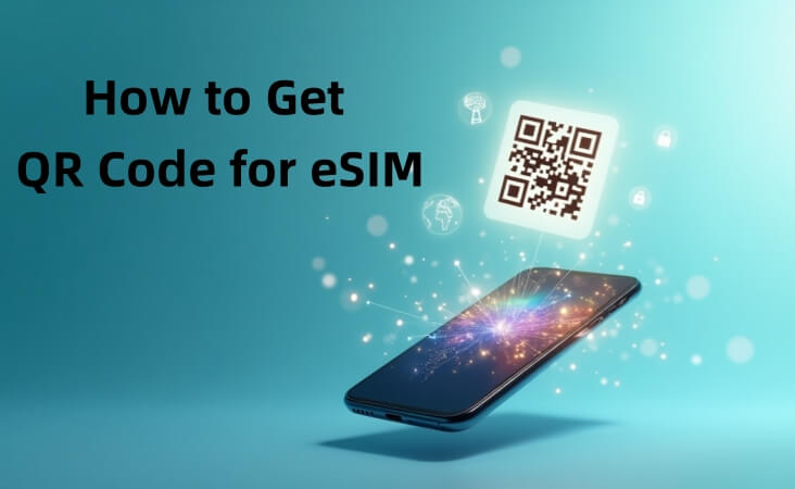 how to get qr code for esim