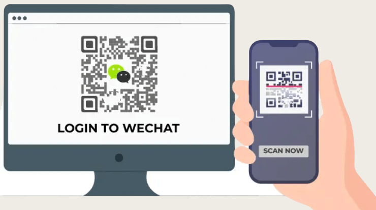 log in to wechat with qr code