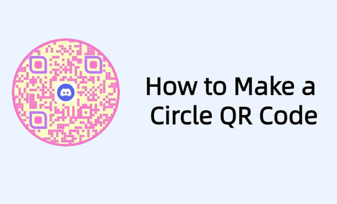 circle qr code