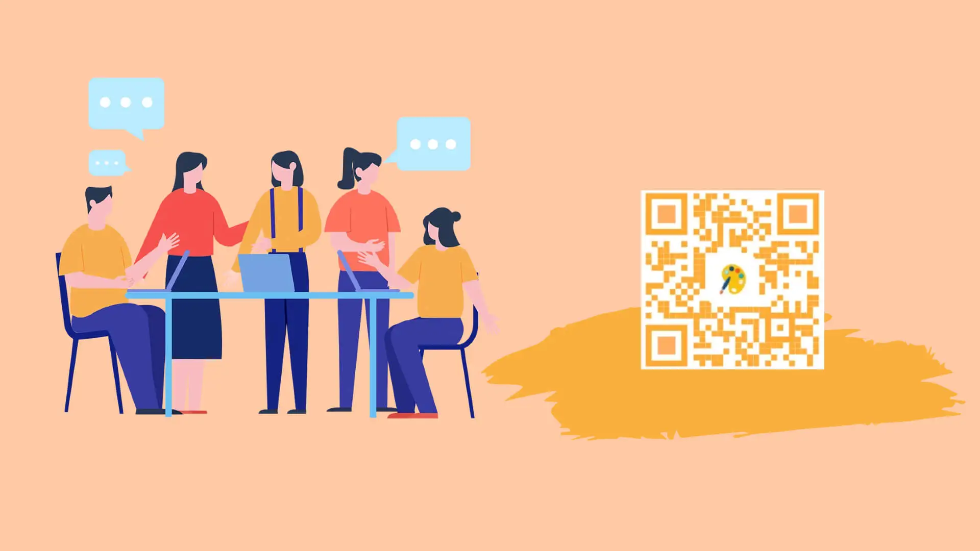 Create Orange QR Codes, Elevate Your Brand's Glow