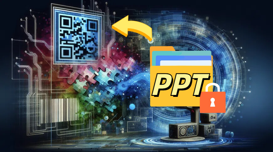 how to make qr code for ppt