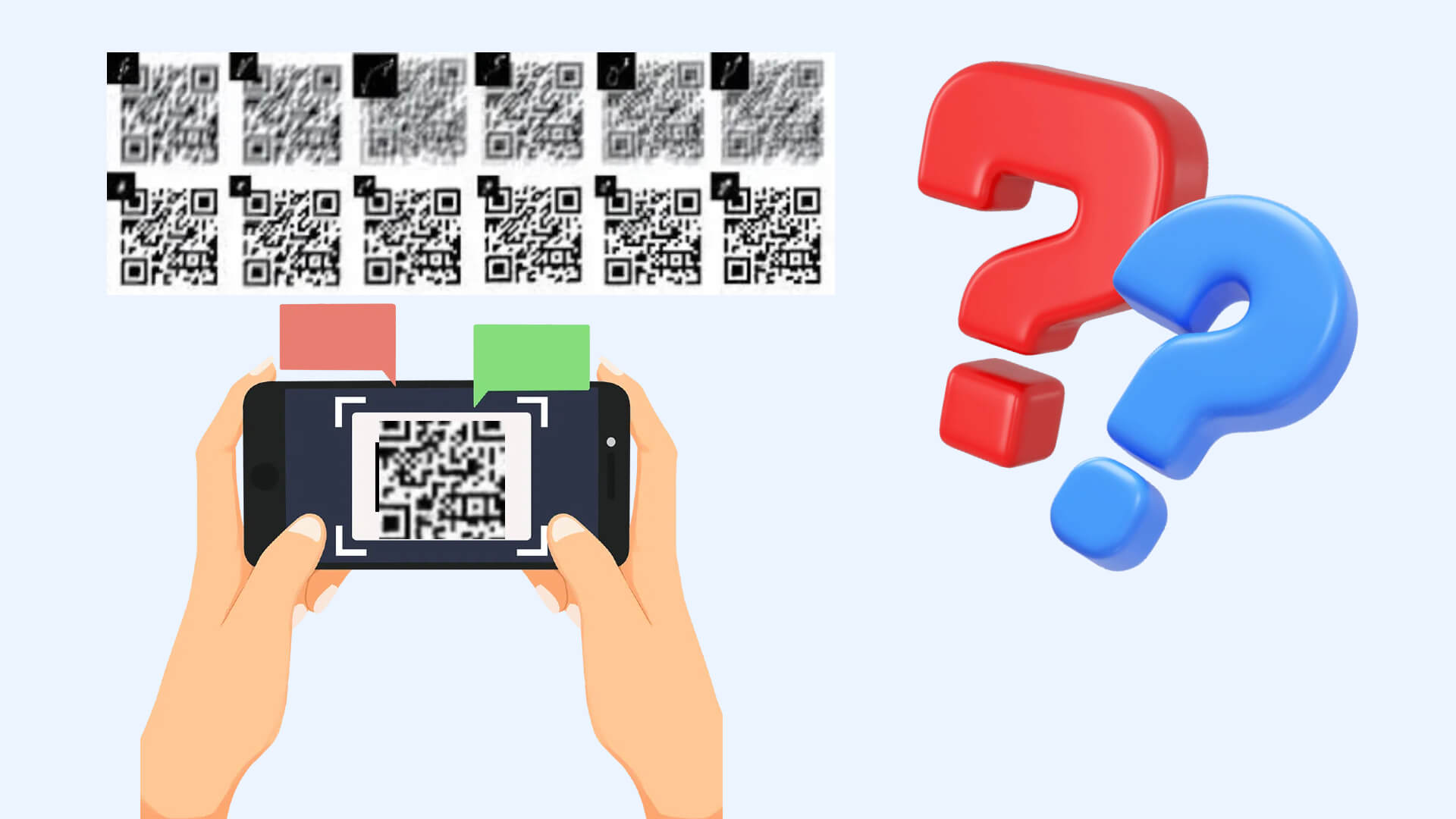 what causes a qr code blurry