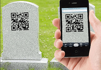 qr code for headstones