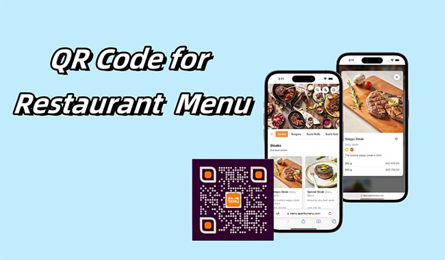 qr code menu for restaurant