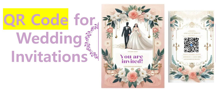 qr code for wedding invitations