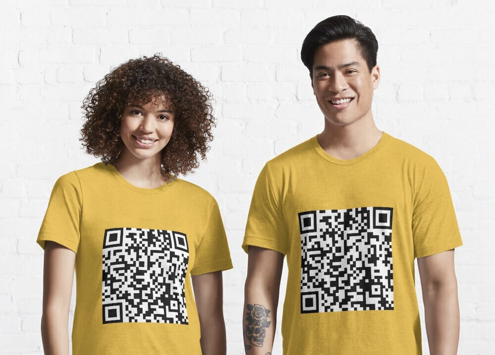 qr code shirt