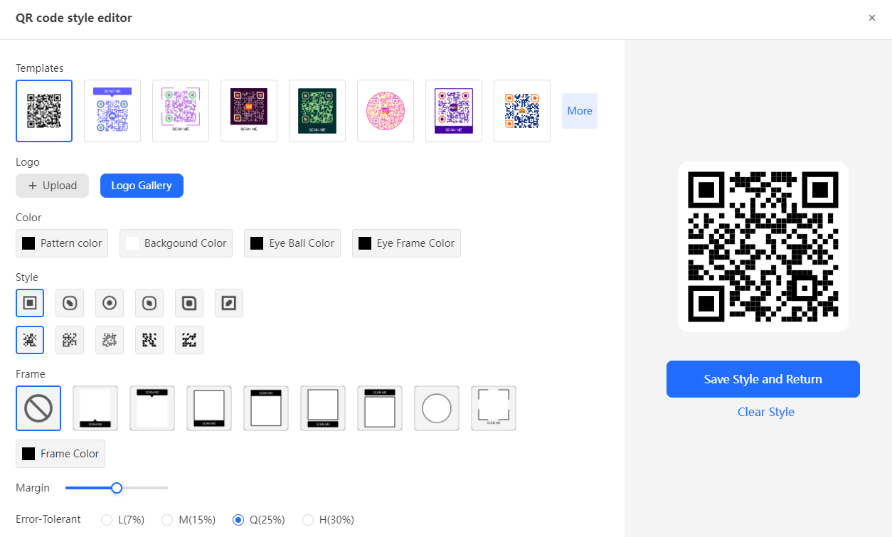 customize qr code