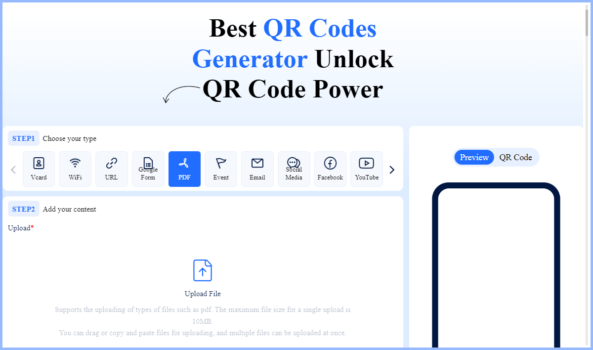 imyfone qrshow pdf to qr code