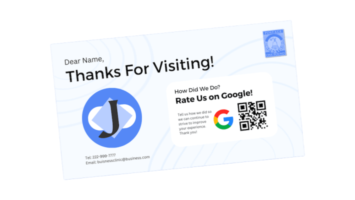 rate us on google review qr code