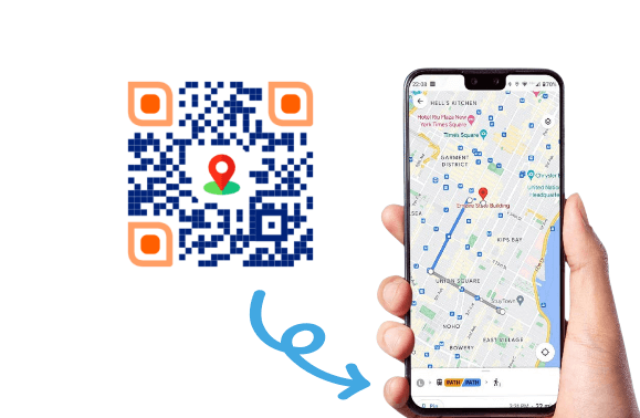 scan qr code for location