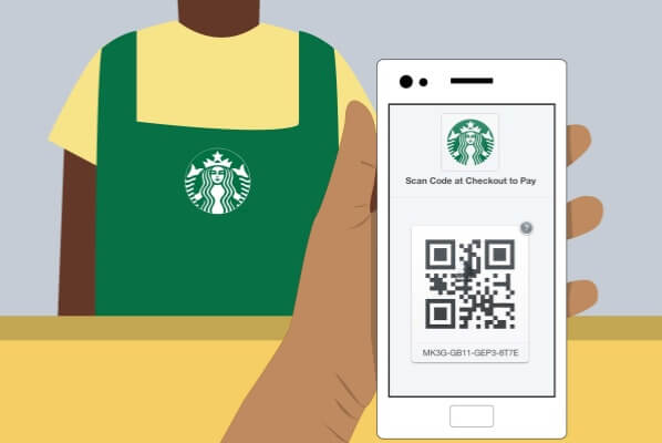 starbucks qr code payment