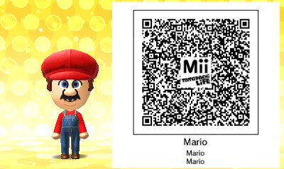 mario tomodachi life qr code