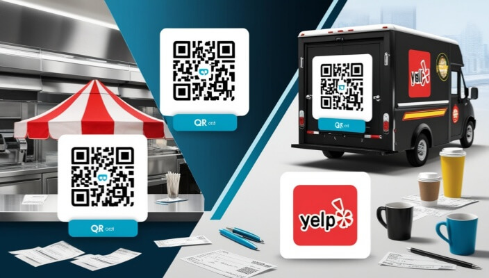 use yelp qr code anywhere