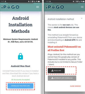 sæktu ipogo apk