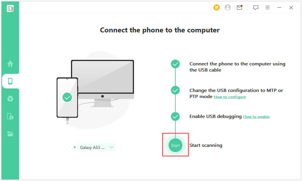 Þekkja Android