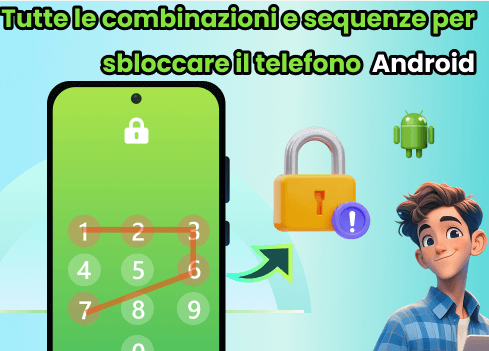 Tutte le Sequenze di Sblocco Possibili per Android