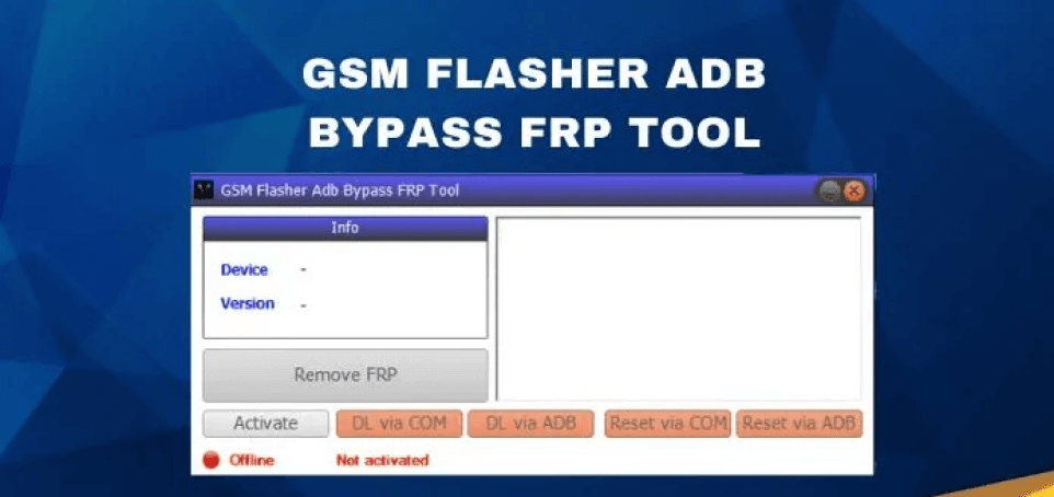 gsm flasher adb bypass strumento frp