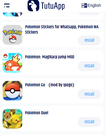 Pokemon Go tutuapp android