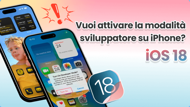 modalità sviluppatore iphone