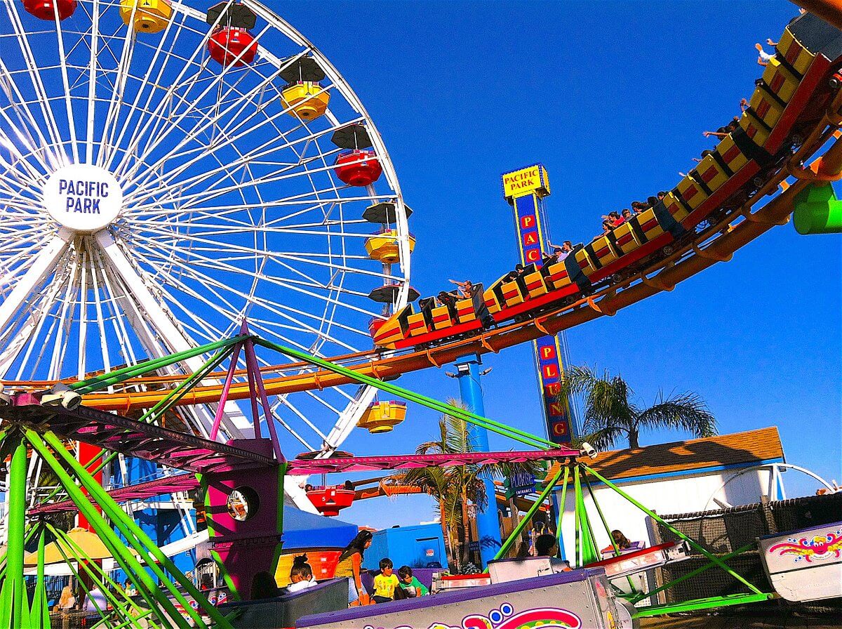 migliori coordinate pokemon go-Santa Monica Pier, Los Angeles, USA