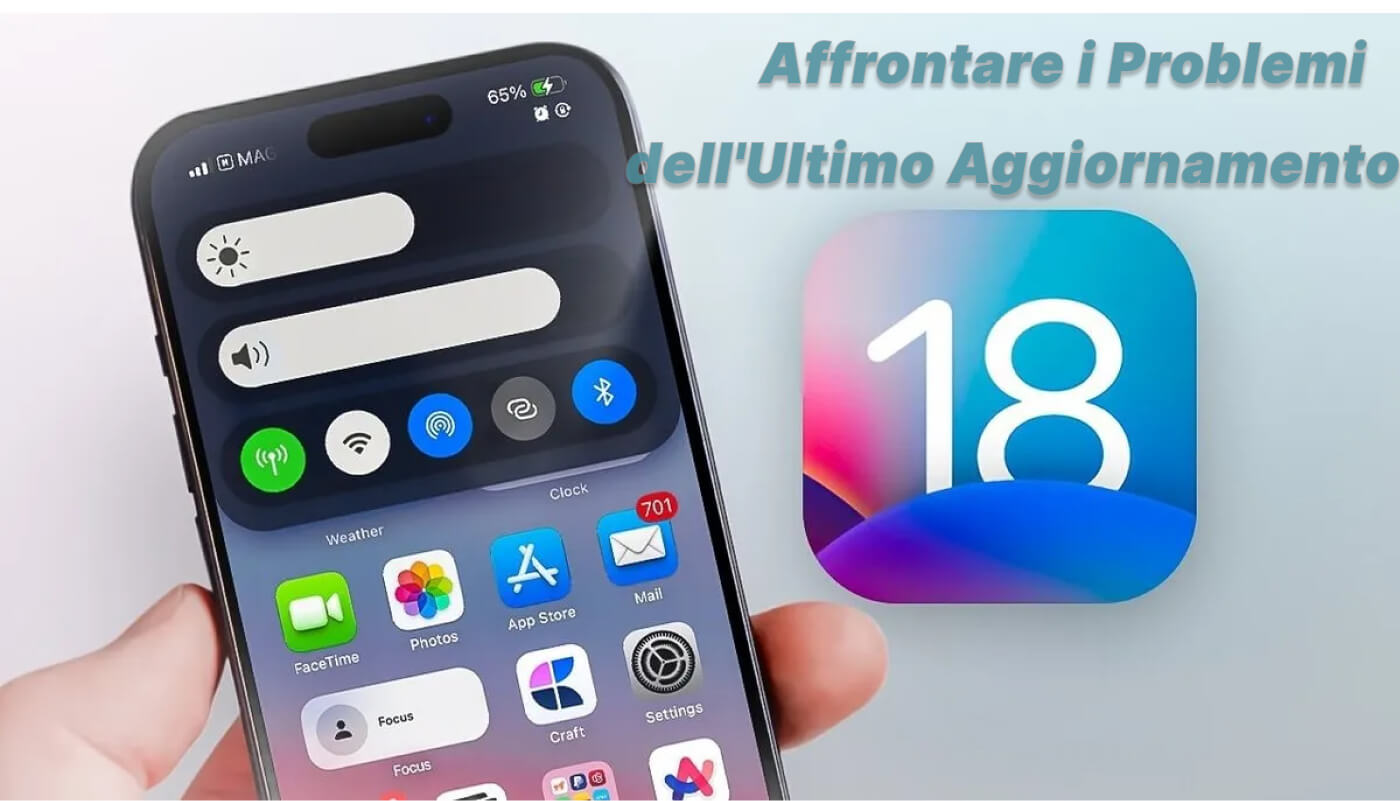 Ultimo aggiornamento ios problemi