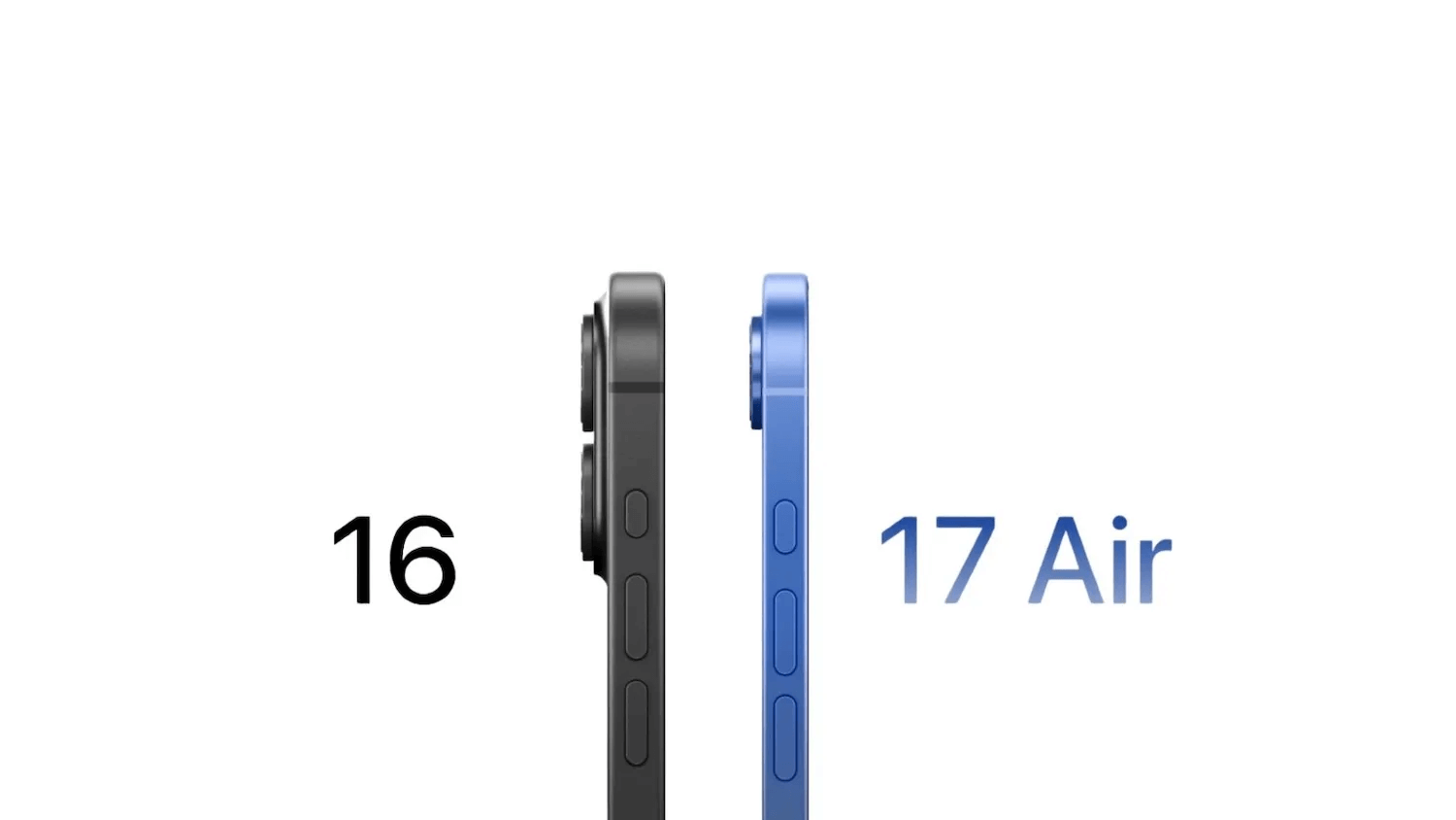 design dell'iphone 17 air