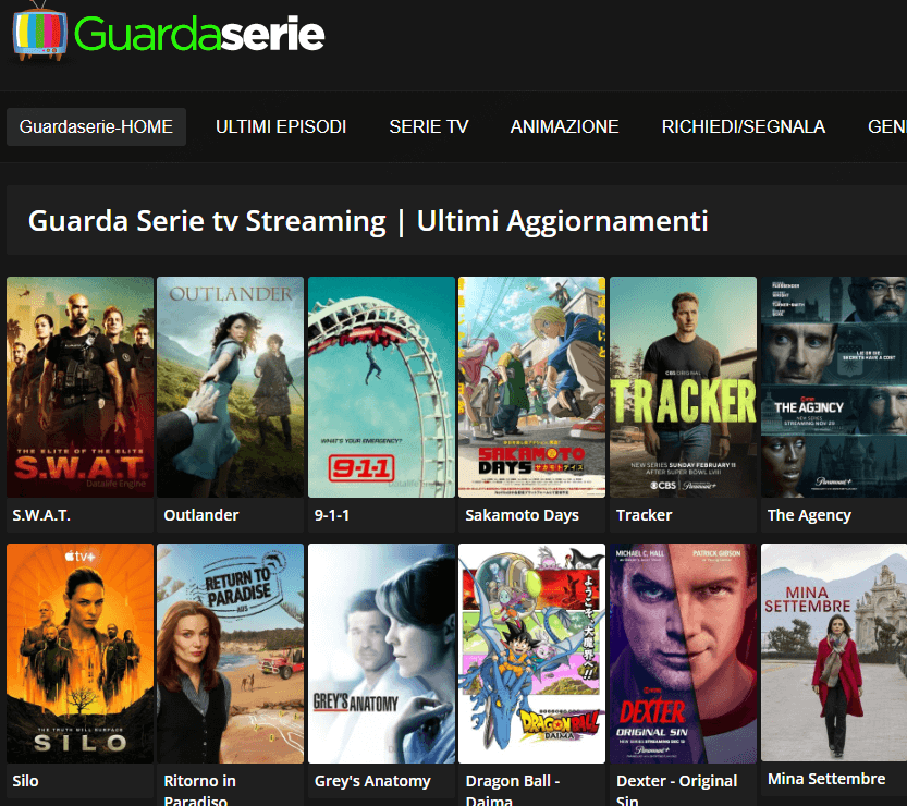 guardaserie - sito per vedere serie gratis