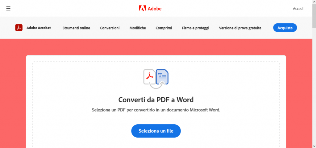 Aggiungi PDF in Adobe